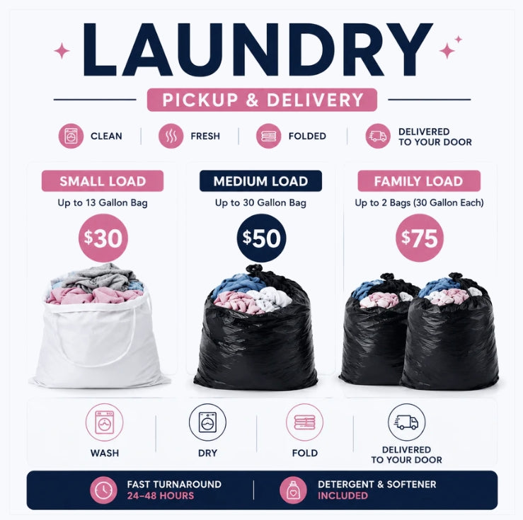LAUNDRY (Pickup & Delivery)