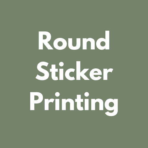 Round Sticker Printing